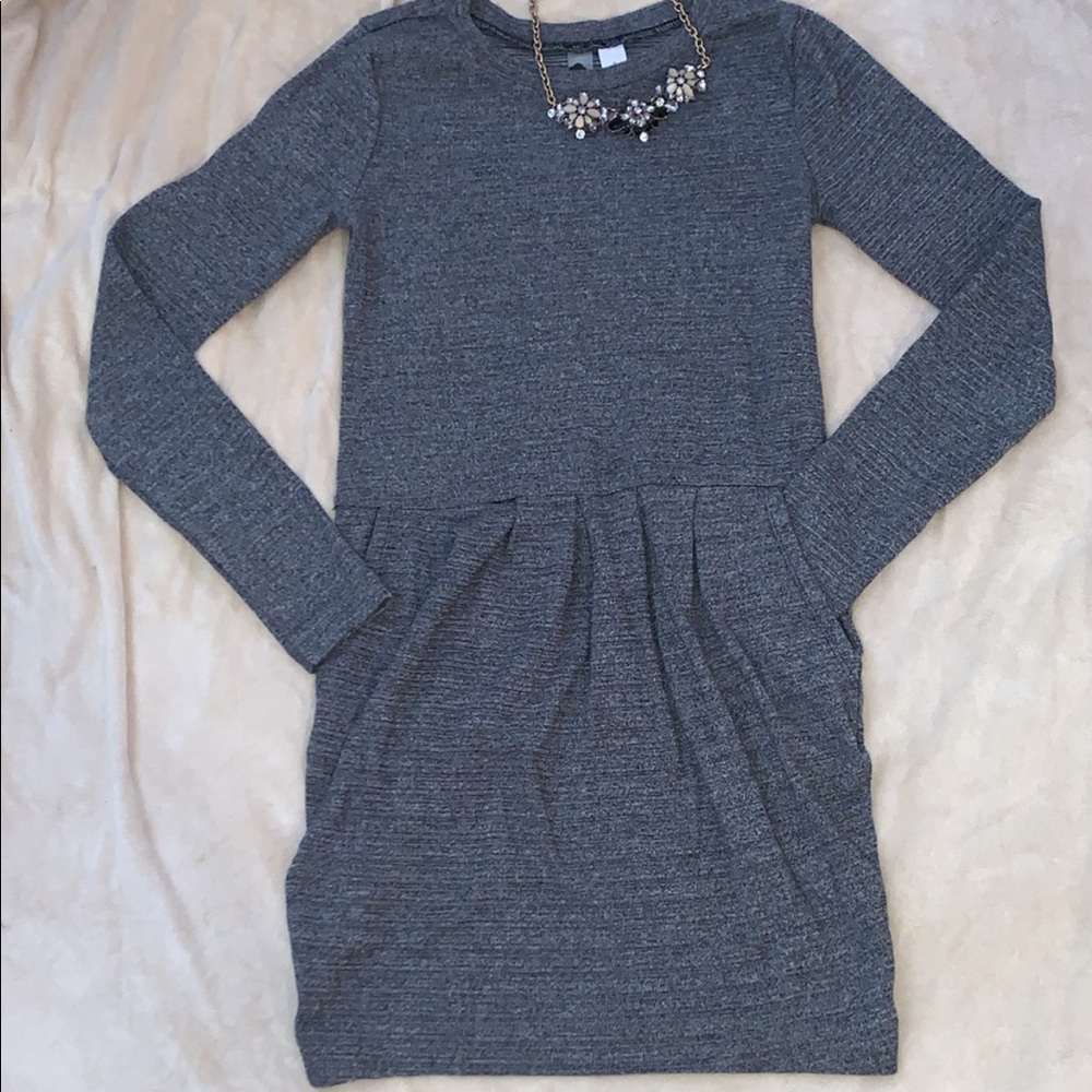 Gray Dress Perfect For Holidays!!